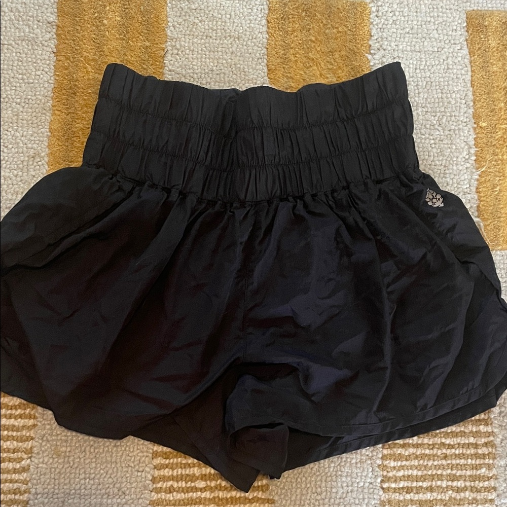 FP Movement by Free People Black High Waist Shorts NWOT